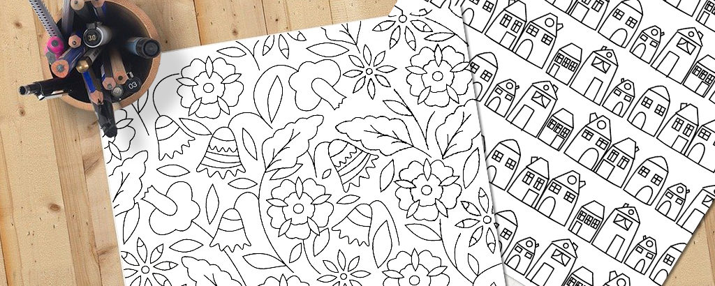 Tendance coloriage : enfant, adulte - Un Grand Marché
