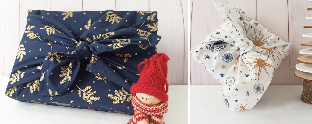 Furoshiki, l’emballage cadeau en tissu écoresponsable