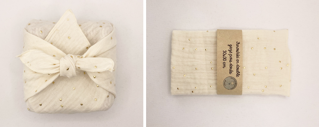 Furoshiki, l’emballage cadeau en tissu écoresponsable