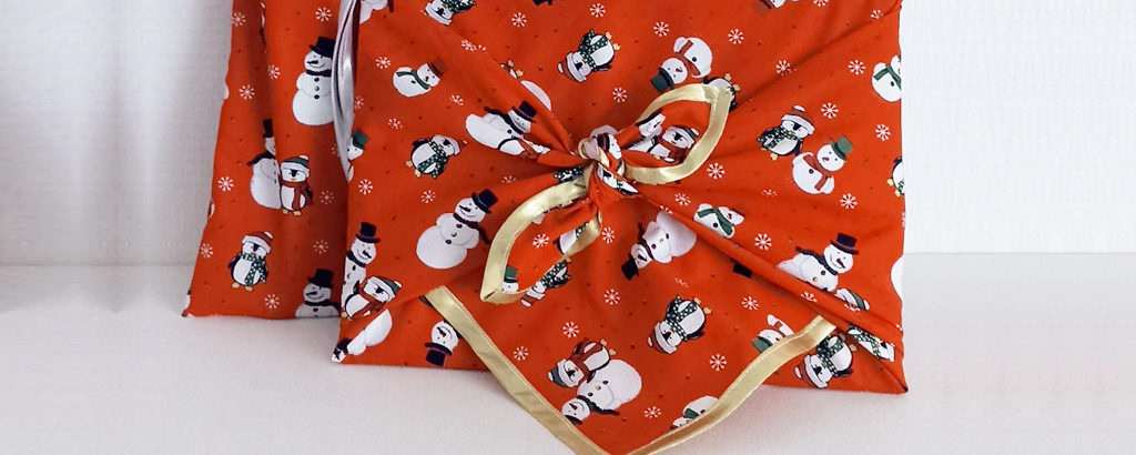 Furoshiki, l’emballage cadeau en tissu écoresponsable