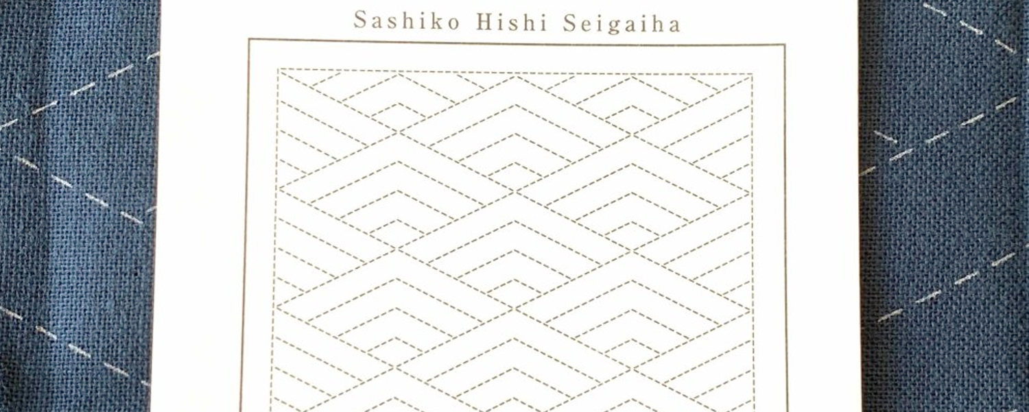 Surfer sur la vague du Sashiko, technique de broderie japonaise